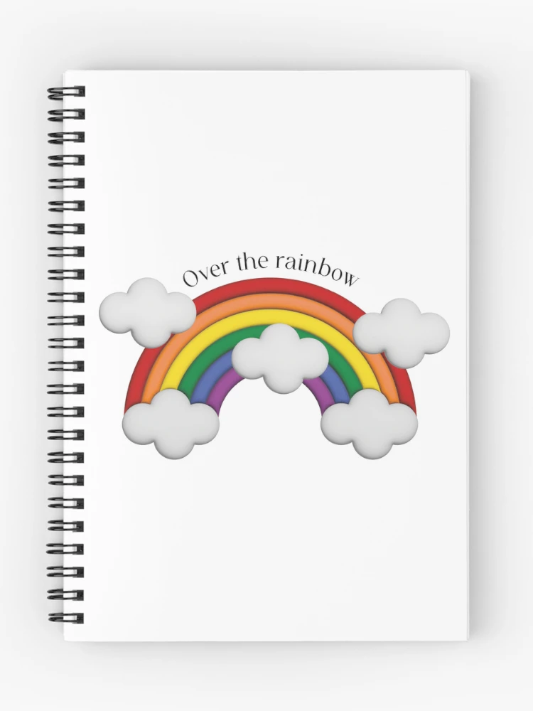 Thumbnail 1 of 3, Journal, Over the rainbow designed and sold by RiddikulusGraph.