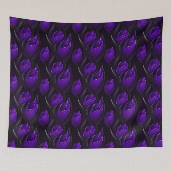 Item preview, Lavender Tile 21: Purple Haze on Fragrant Spikes and Fields of Violet Perfume designed and sold by TheBrainArt.