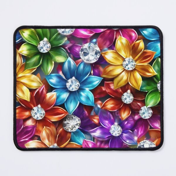 Item preview, Colorful Diamond Flowers 2 designed and sold by SweetRossel.
