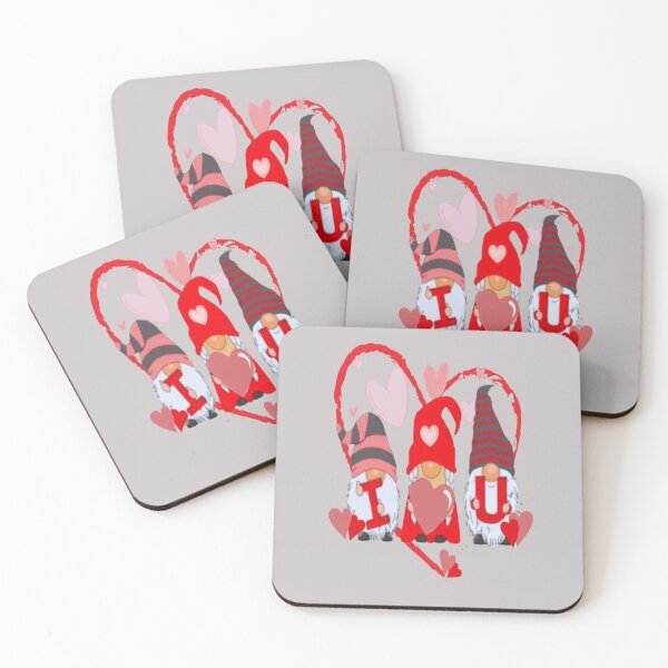 Item preview, Gnomes I Love You, Cute Lettering Design , Bee Mine For Valentine, Everyday My Valentine, you will live on in my heart designed and sold by Adri Barnard.