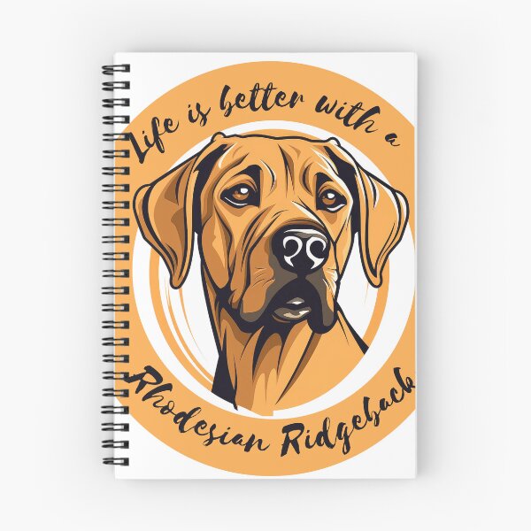 Item preview, Life is better with a Rhodesian ridgeback designed and sold by anetazakova.