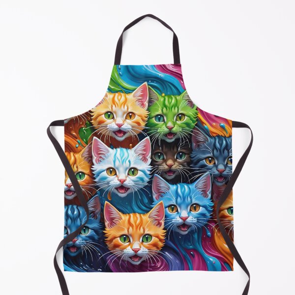 Item preview, Cute Kitty Cat Pattern designed and sold by TheArtOfPat.