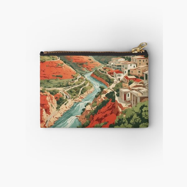 Item preview, Vikos Gorge Greece Vintage Poster Tourism  designed and sold by TravelersGems.