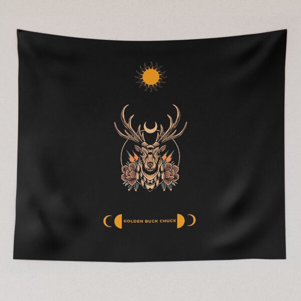 Item preview, Golden Buck: Where Dreams Have Antlers designed and sold by exclusivebucket.