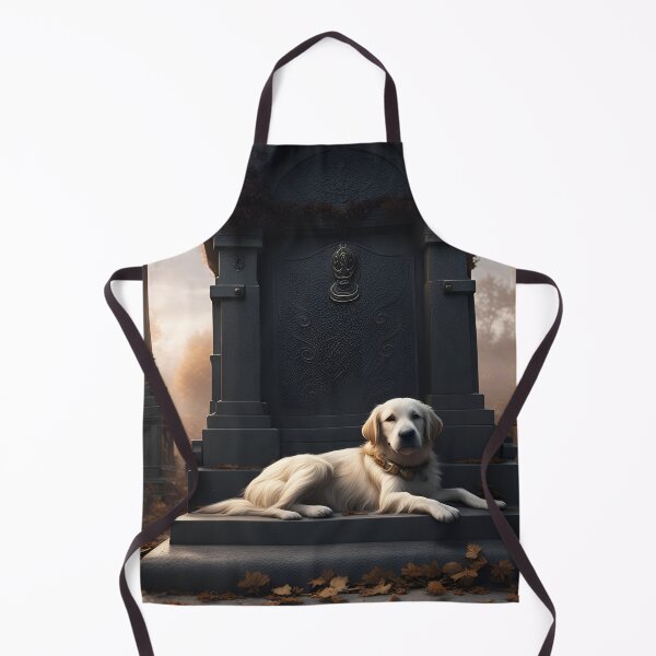 Item preview, A Lonely Dog Lying On The Grave of His Owner designed and sold by MoriFantasy.