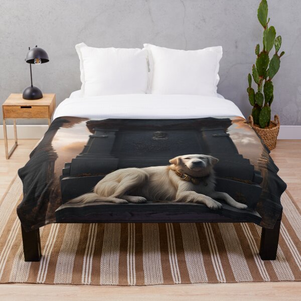 Item preview, A Lonely Dog Lying On The Grave of His Owner designed and sold by MoriFantasy.
