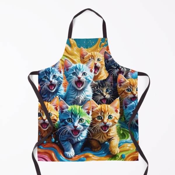 Item preview, Cute Kitty Cat Pattern designed and sold by TheArtOfPat.