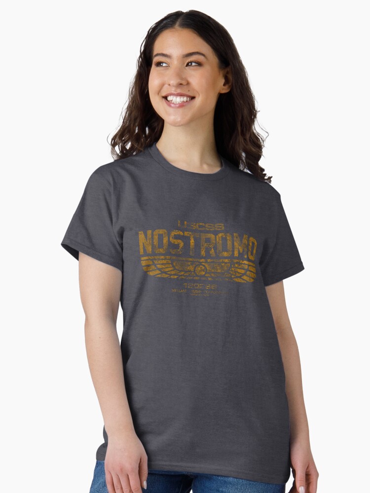 Thumbnail 1 of 7, Classic T-Shirt, Nostromo 02 designed and sold by Creatum.