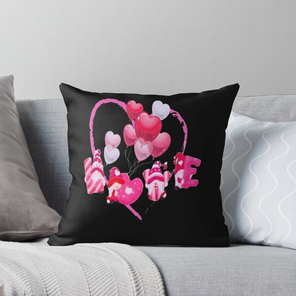 Item preview, Love Gnomes and Heart Balloons, Cute Lettering Design , Bee Mine For Valentine, Everyday My Valentine, you will live on in my heart designed and sold by Adri Barnard.