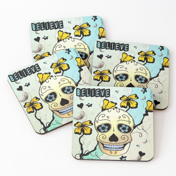 Item preview, SMILING FANTASY SKULL designed and sold by inarausch2023.