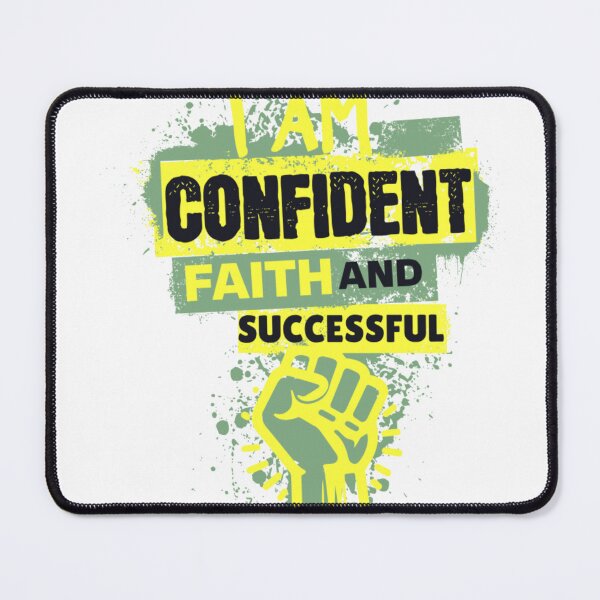 Item preview, I am confident faith and successful funny and motivation quote designed and sold by STYLE FOR YOU .