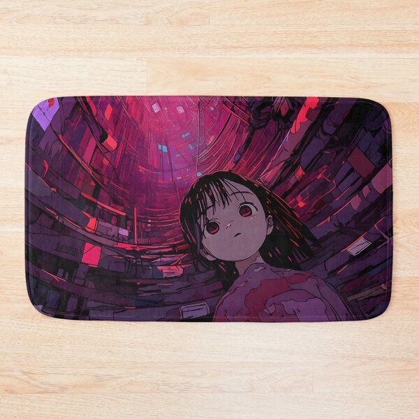 Item preview, Wired Realities Unveiled: Serial Experiments Lain Fan Art, Cyberpunk Anime, and Virtual Reality Mysteries designed and sold by InsaneLEDP1994.