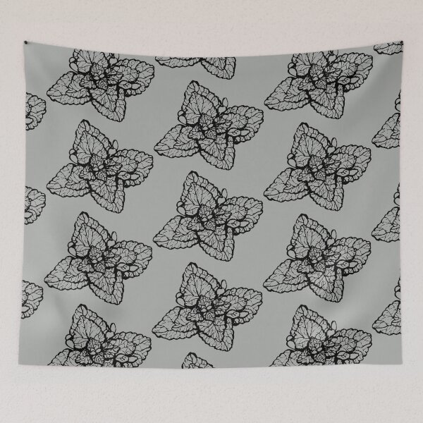 Item preview, Wild Flower in Grey designed and sold by Creative Soul Art.