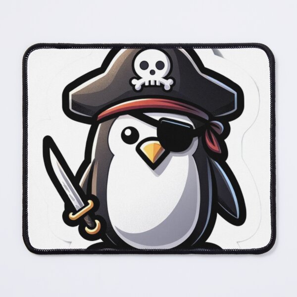 Item preview, Pirate Penguin designed and sold by pixeldigger.