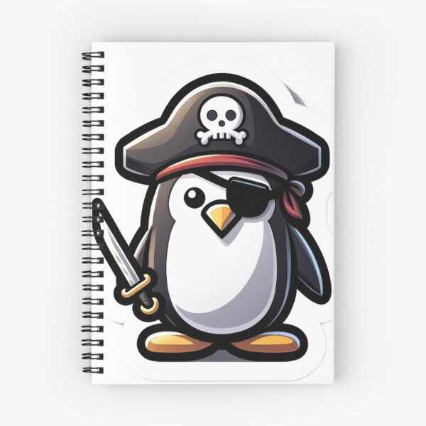 Item preview, Pirate Penguin designed and sold by pixeldigger.