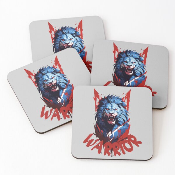 Item preview, Grunge Style Warrior Lion designed and sold by GeoArtAdventure.