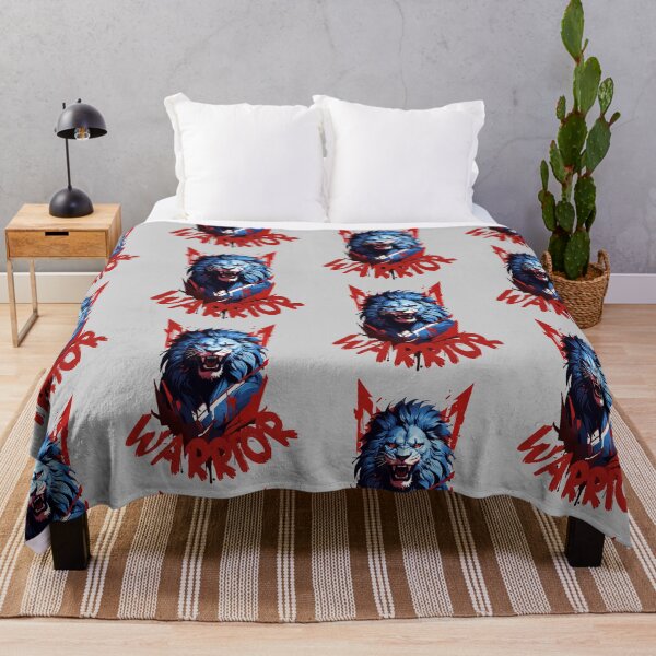 Item preview, Grunge Style Warrior Lion designed and sold by GeoArtAdventure.
