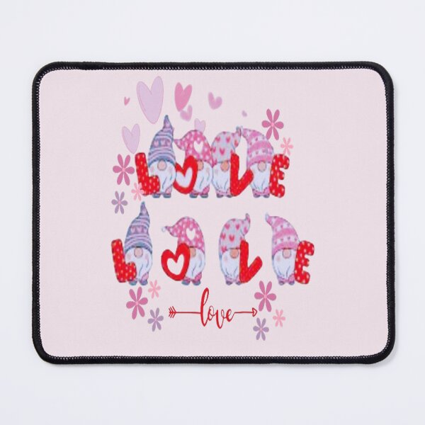 Item preview, Love Gnomes.2, Cute Lettering Design , Bee Mine For Valentine, Everyday My Valentine, you will live on in my heart designed and sold by Adri Barnard.