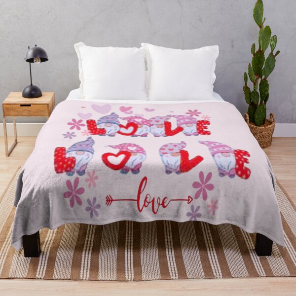 Item preview, Love Gnomes.2, Cute Lettering Design , Bee Mine For Valentine, Everyday My Valentine, you will live on in my heart designed and sold by Adri Barnard.