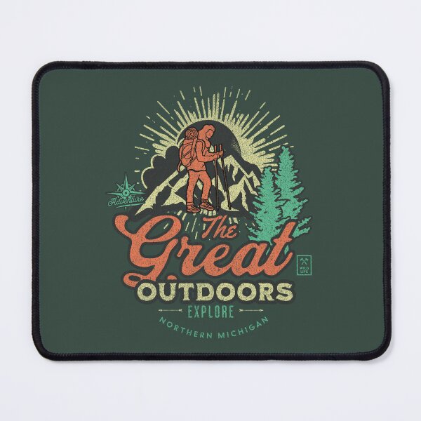 Item preview, Explore The Great Outdoors, Northern Michigan (green) designed and sold by StonegateArt.