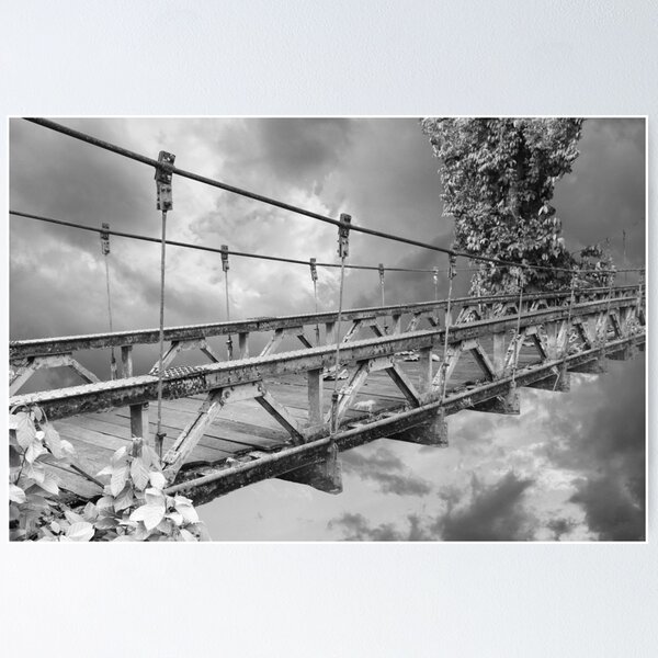 Item preview, Sky Bridge Black & White designed and sold by CresswellPhotos.