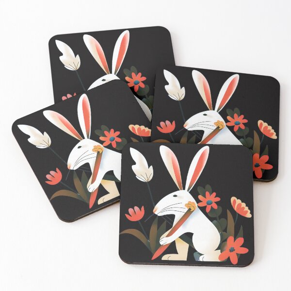 Item preview, Lovely flowers and cute rabbit  designed and sold by Digistorma.