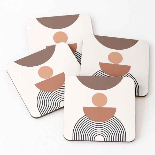 Item preview, Boho Abstract Shapes designed and sold by LeafPH.