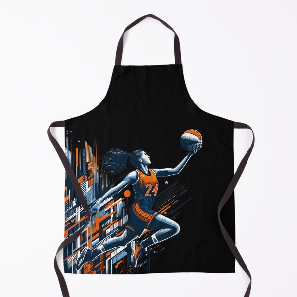 Item preview, Basketball woman dunking dynamic gift designed and sold by Pineapple-Tree.