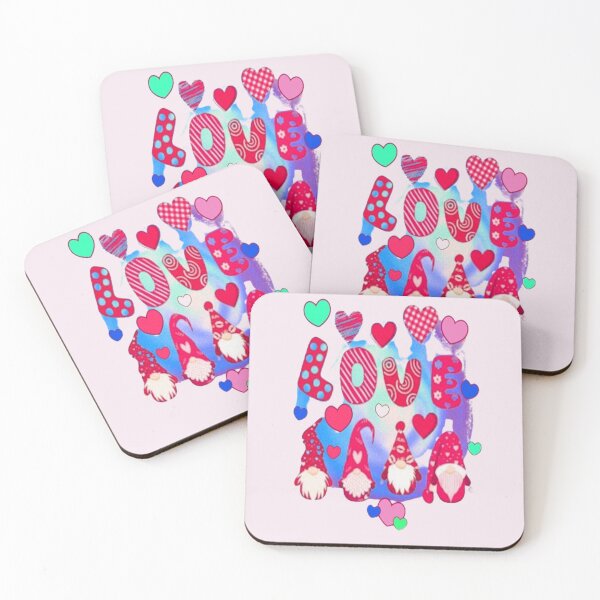 Item preview, Love Gnomes, Cute Lettering Design , Bee Mine For Valentine, Everyday My Valentine, you will live on in my heart designed and sold by Adri Barnard.