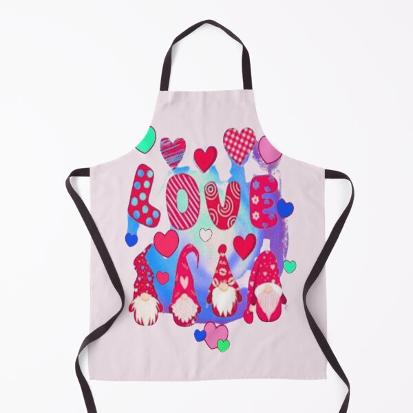 Item preview, Love Gnomes, Cute Lettering Design , Bee Mine For Valentine, Everyday My Valentine, you will live on in my heart designed and sold by Adri Barnard.