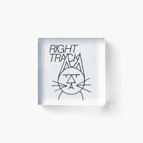 Item preview, FeltTipCat - Right Track designed and sold by felttipcat.
