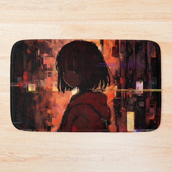 Item preview, Wired Realities Unveiled: Serial Experiments Lain Fan Art, Cyberpunk Anime, and Virtual Reality Mysteries designed and sold by InsaneLEDP1994.