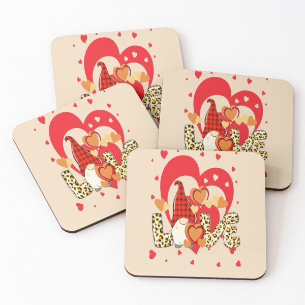 Item preview, Love Valentine Gnome, Cute Lettering Design , Bee Mine For Valentine, Everyday My Valentine, you will live on in my heart designed and sold by Adri Barnard.