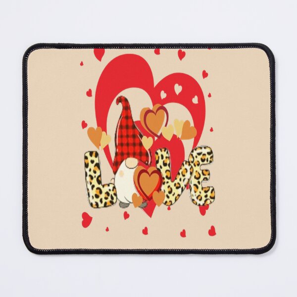 Item preview, Love Valentine Gnome, Cute Lettering Design , Bee Mine For Valentine, Everyday My Valentine, you will live on in my heart designed and sold by Adri Barnard.