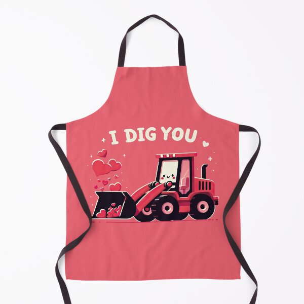 Item preview, I Dig You Happy Valentines Day Love Heart Funny T-Shirt designed and sold by MAPDDesigns.