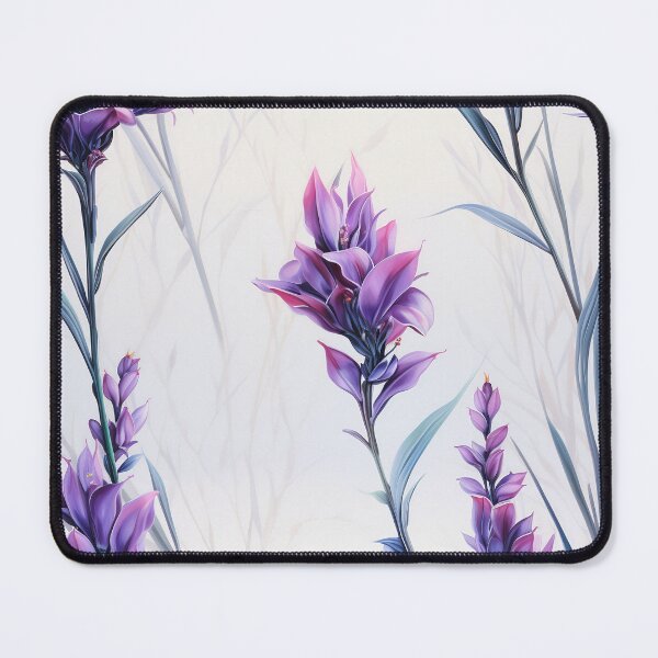 Item preview, Lavender Tile 25: Purple Haze on Fragrant Spikes and Fields of Violet Perfume designed and sold by TheBrainArt.