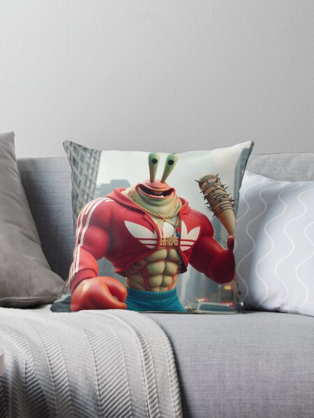 Mr Crabs Pillows Cushions for Sale Redbubble