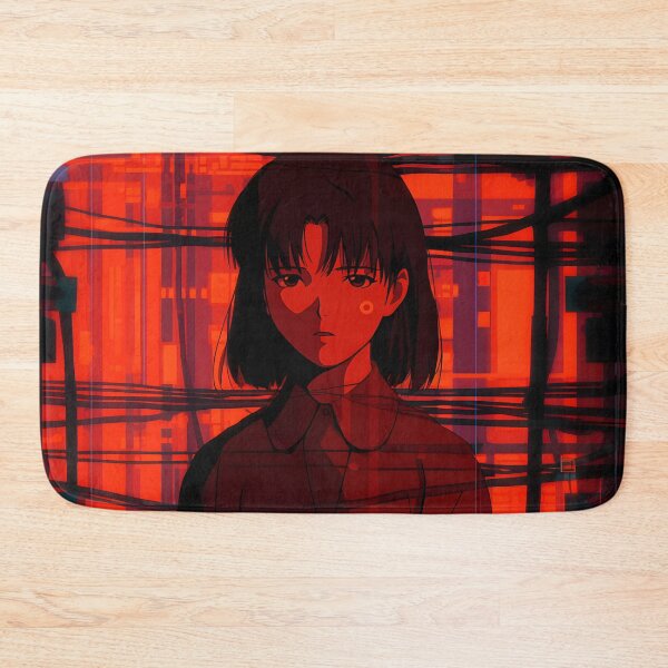 Item preview, Wired Realities Unveiled: Serial Experiments Lain Fan Art, Cyberpunk Anime, and Virtual Reality Mysteries designed and sold by InsaneLEDP1994.
