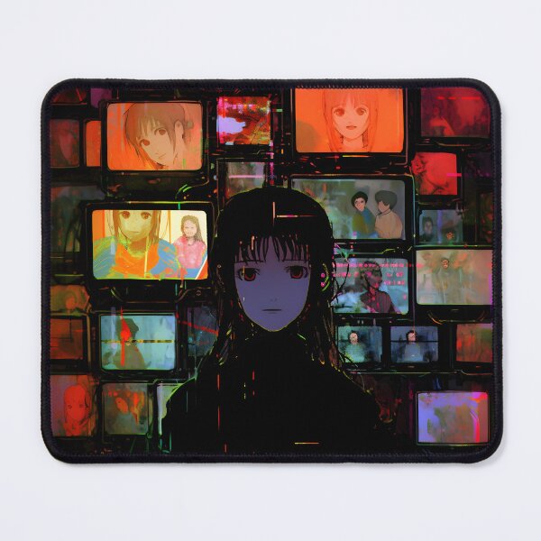 Item preview, Wired Realities Unveiled: Serial Experiments Lain Fan Art, Cyberpunk Anime, and Virtual Reality Mysteries designed and sold by InsaneLEDP1994.