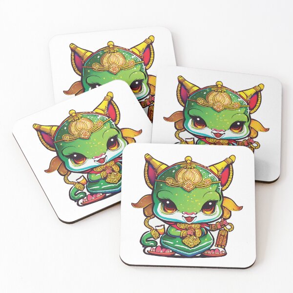 Item preview, Cartoon animal in Asian style art designed and sold by nvrprooo.