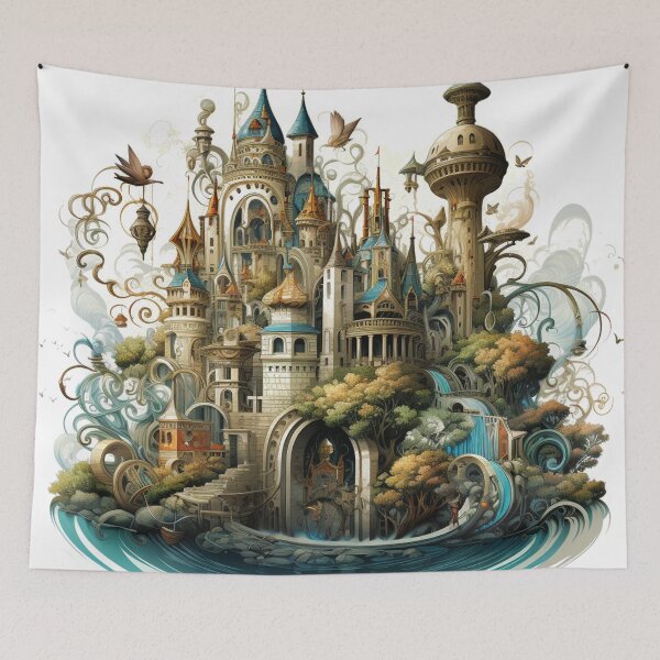 Item preview, Whimsyshire: The Floating Fantasia designed and sold by dungeonwarriors.