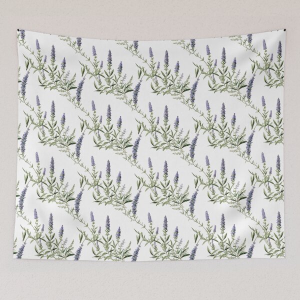Item preview, Lavender Tile 26: Purple Haze on Fragrant Spikes and Fields of Violet Perfume designed and sold by TheBrainArt.