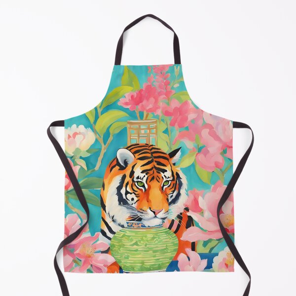 Item preview, Tiger in magnolia garden designed and sold by SophieClimaArt.