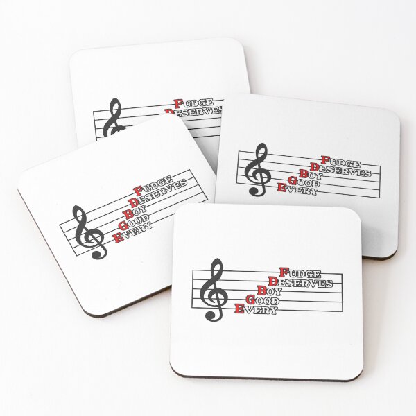 Item preview, Music Theory - Every Good Boy Deserves Fudge designed and sold by tentihandmade.