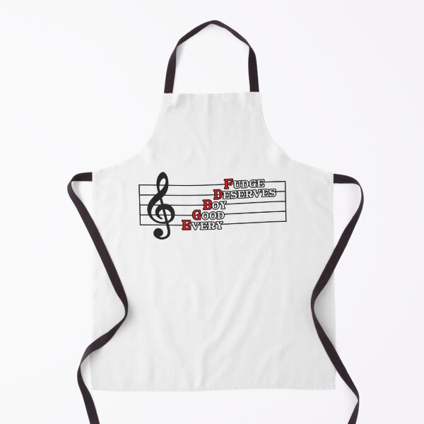 Item preview, Music Theory - Every Good Boy Deserves Fudge designed and sold by tentihandmade.