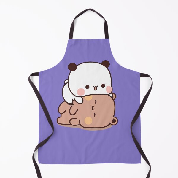 Item preview, BuBu Panda and DuDu Bear are playing together ❤️ designed and sold by Pandety.