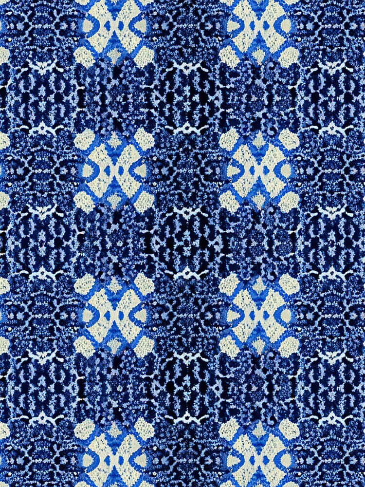 Thumbnail 5 of 5, iPhone Case, Blue Pattern designed and sold by Pattern-life-.