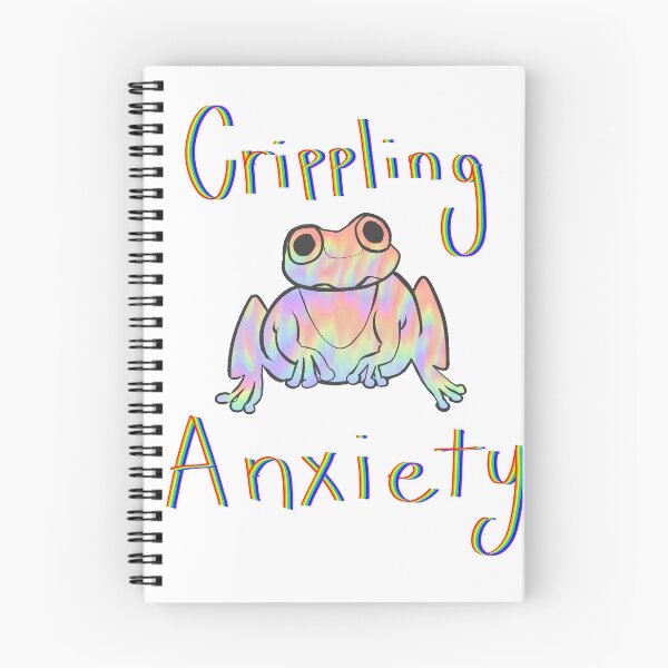 Item preview, Crippling Anxiety Frog designed and sold by CupOIsopod.