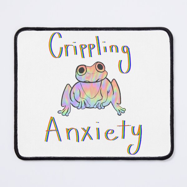 Item preview, Crippling Anxiety Frog designed and sold by CupOIsopod.