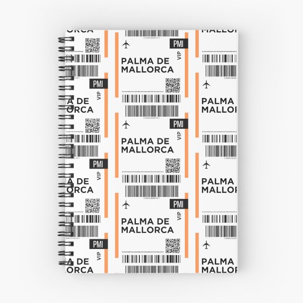 Item preview, Palma de mallorca, Spain Mini Airplane Boarding Pass designed and sold by RoamInk.